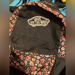 Floral Vans Backpack